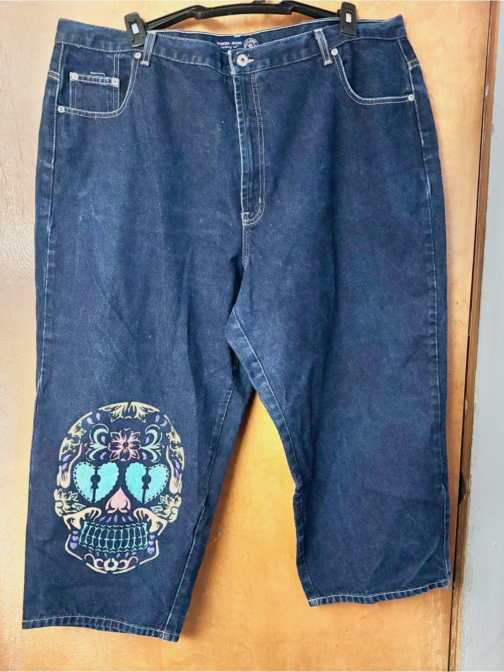 Lane Bryant jeans. Dia de Los Muertos